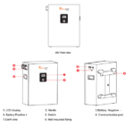 LiFePO4 Battery System LPBF48100-H - Image 2